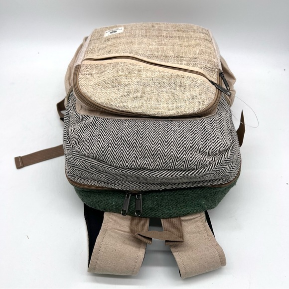Bohemian Inspired Hemp Backpack main image 9
